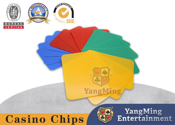 comprare Carta di plastica tagliata variopinta di plastica del taglio dello spazio in bianco di serie della carta della Tabella della mazza del casinò da vendere fabbricazione online