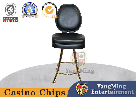 comprare Sedie gialle di titanio di gioco del casinò del black jack di acciaio inossidabile fabbricazione online