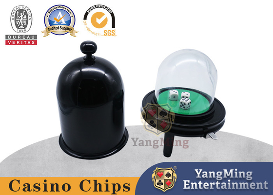 comprare Il club di Macao ha personalizzato la tazza di dadi premente manuale speciale di Matte Black Stainless Steel Metal fabbricazione online