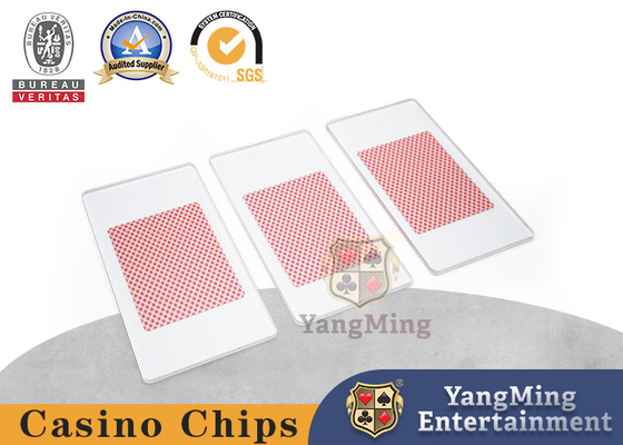 comprare Texas Black Jack Club Customized Matte Playing Card Pressing Board traslucido acrilico fabbricazione online