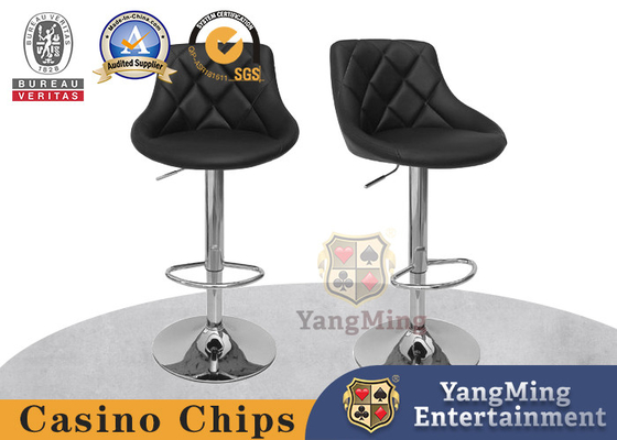 comprare Sedie su ordinazione di sollevamento di gioco del casinò dell'hotel di cuoio del telaio di acciaio inossidabile fabbricazione online