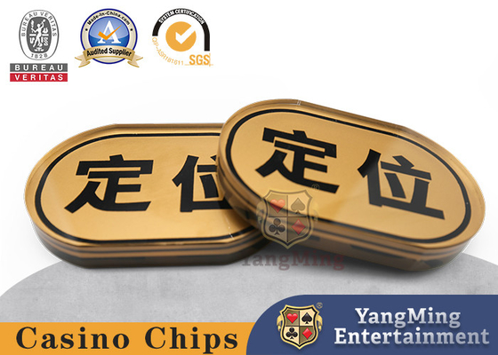 comprare Il baccarat Niuniu sic BO ha personalizzato la carta di posizionamento acrilica dorata fabbricazione online