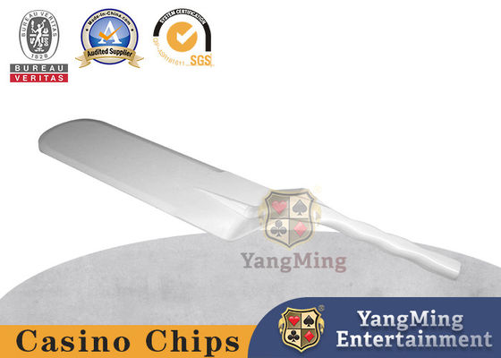 Accessori per giochi di casinò personalizzati Giocatore di carte bianche acriliche Baccarat Texas Giocatore di carte