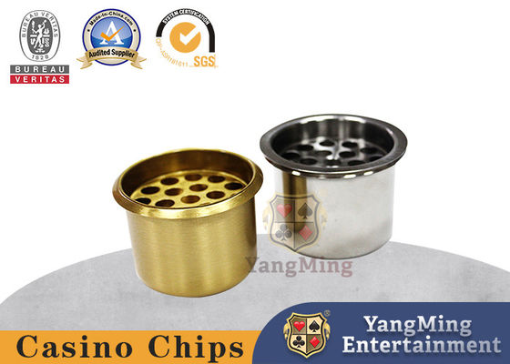 Roulette Texas Hold'em Tavolo Ceneriere Oro Argento Casinò Specifico Tazza d'Acqua