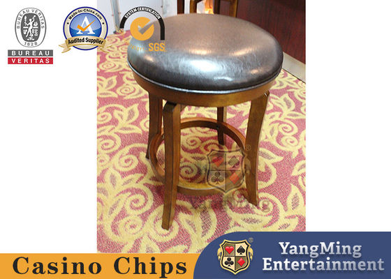 Manufacturer Customized Imported Solid Wood Rotating Dining Bar Chair Poker Club Chair
