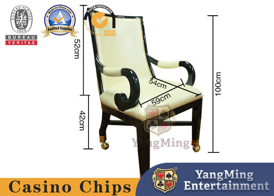 Brand New Metal Sliding Wheelchair Poker Club Table Game Player Chair With Armrests