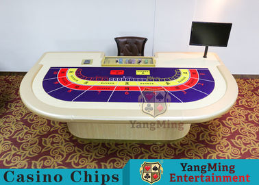 Macao VIP Dedicato Casino Tavolo di intrattenimento Poker Tavolo di gioco di lusso 9 giocatori