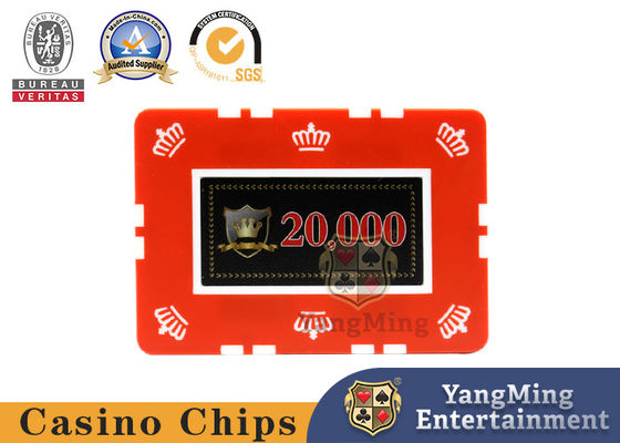 12g di Texas Hold'em Clay Chip Casino Baccarat Gioco da tavolo Set di chip 760 pezzi