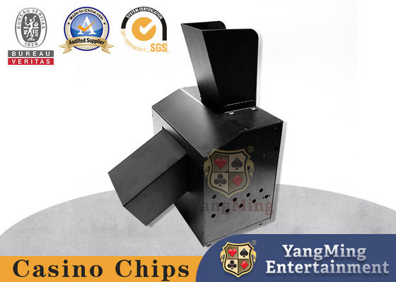 Casinò Specific Poker Table Shredder, Black Metal Fully Automatic High Speed Shredder