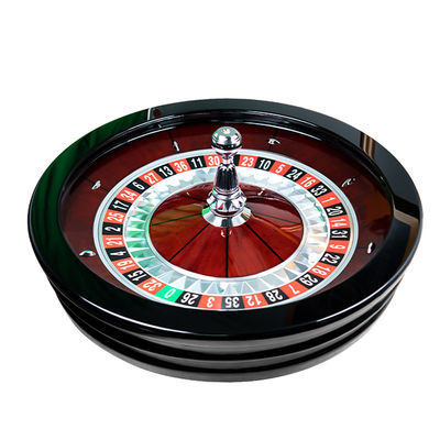 Internazionale Import Single 0 Solid Wood Roulette Casinò Roulette Poker Table Game 82cm Manuale Roulette