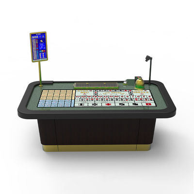 Dimensioni personalizzate dei tavoli di gioco Sic Bo tavoli da casinò Tazze elettriche a dadi