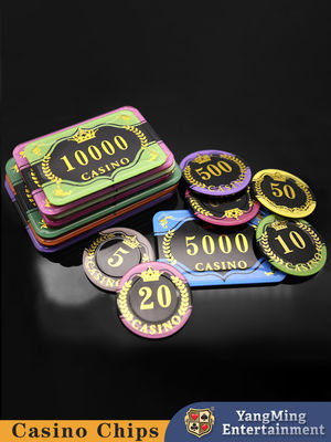 Nuove fiches di poker acriliche personalizzate per il gioco d'azzardo