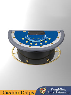 Mezzaluna tavolo da gioco, tavolo da poker, disegno personalizzato