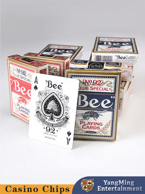 Importato 310g Germania Black Core Poker Carta Baccarat Casinò Attività di svago Graffiti