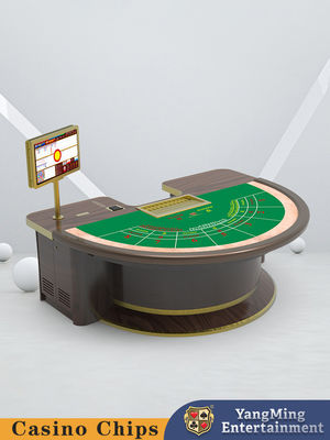 Salone Mezzarrondo Texas Tabella da gioco di carte Tabella da tavolo Casinò Divertimento Speciale Libero Tempo Tabella da poker
