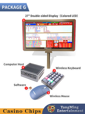 Baccarat Software System Bilingue Switch Poker Table Game System Software