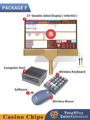Nuovo lancio 3 in 1 Risultati del gioco Baccarat Software System Poker Table Game Live Stand-Alone System Software