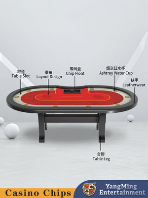 10 persone H-Leg Casino Tabelle di gioco Poker Giochi di intrattenimento Torneo Tabelle di gioco