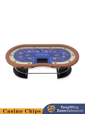Tabella recentemente progettata del club della mazza di punto del metallo di Texas Casino Table Competition Oval
