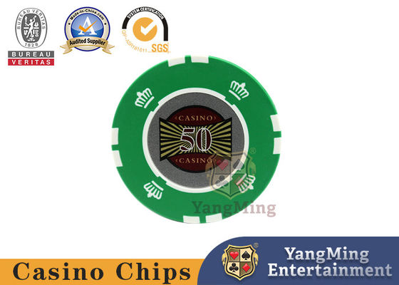 RFID anti-falsificazione UV Chip per casinò personalizzati multicolori con adesivi digitali per giochi di gioco