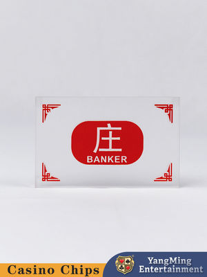 Il Baccarat in stile sud-est asiatico, il poker a tavolo, il gioco d'azzardo, il casinò, il banchiere personalizzato, il giocatore vince.