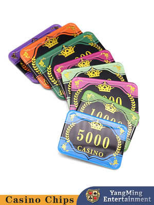 Fabbrica Professionale Nuova sensazione 14g Adesivo a due colori Fiches di poker Monte Carlo
