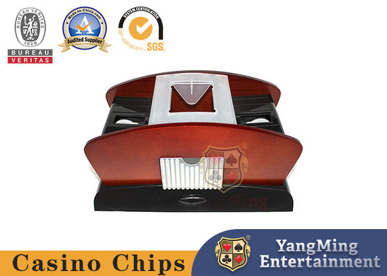 Fabbrica Vendita Diretta Log Color Batteria Potenza Universal Card Shuffler Texas Holdem Tabella 2 Set Di Carte Shuffler Automatico
