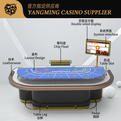 Bar Protector personalizzato Baccarat Tavolo di intrattenimento Club di svago Poker Tavolo di gioco