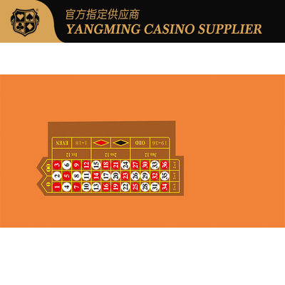 Tavolo da tavolo per il gioco di roulette doppio zero Baccarat Texas Poker Tavolo da tavolo
