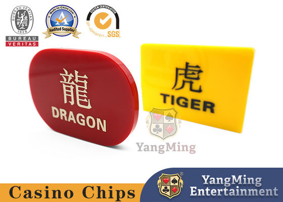 Il banchiere professionale And Player Dealer della Tabella del baccarat del casinò degli accessori del casinò si abbottona