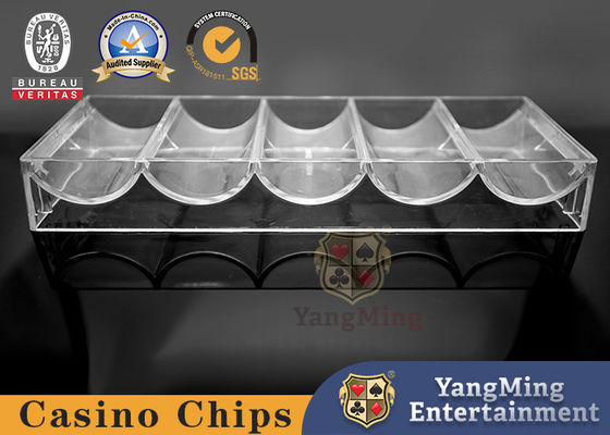 Vassoio di plastica tradizionale del chip della cassa del chip della Tabella della mazza del Texas con materiale organico rispettoso dell'ambiente