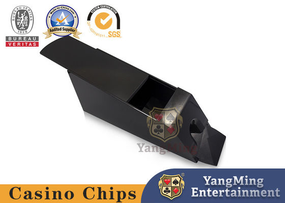 8 Deck Acrilico Nero Casinò Poker Card Holder Dealing Shoe Baccarat Tavolo