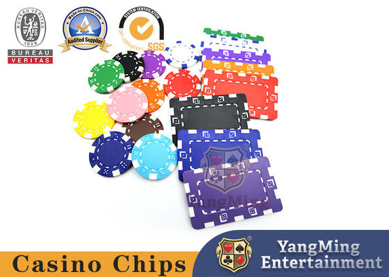 Fornitura a pronti American ABS codice di dadi di poker baccarat Texas gioco di intrattenimento casinò chip di poker