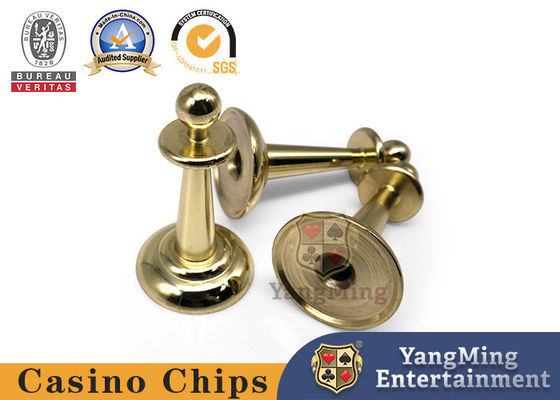 Colonne vincenti della roulette d'oro Casinò Baccarat Texas Hold'em Poker Accessori di gioco d'azzardo