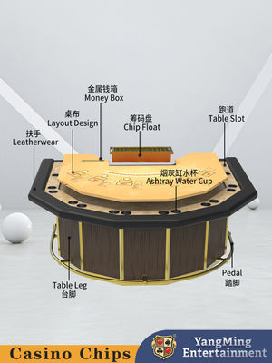 Nuovo rilascio 7 Side Guards Blackjack Tavolo di gioco di poker