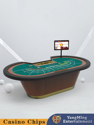Hot Sale 8 Persona Classic Poker Tabella Baccarat Casinò Divertimento Gioco Poker Tabella