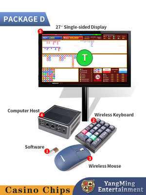 Nuovamente aggiornato schermo dinamico Baccarat Dew singolo sistema software sistema software gioco da tavolo poker