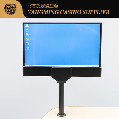 27'' Monitor a doppio lato nero Tavola da poker Baccarat Sistema premio Ultra-sottile schermo monitor