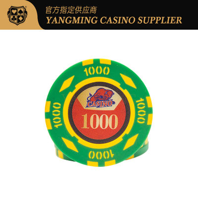 Nuovo disegno personalizzato / Texas Poker Chip Set 11.5g Clay Casino Chip Con Cassa In Aluminio Per Giochi Di Scommessa
