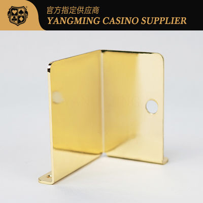 Casinò Custom 8 Deck Poker Plate Metal Poker Discard Holder Texas Baccarat Poker Game Tabletop Discard Holder