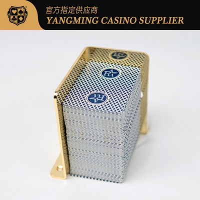 8 Deck Poker Rack di alta qualità Titanio Metallo Cartellino di scarto Casinò Club Poker Casual Game Cartellino di scarto