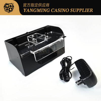 Automatico 2 mazzi di poker Macchina di mescolamento di metalli Baccarat Gioco d'azzardo Entretienamento di svago Poker Gioco di tavolo Mixer di carte