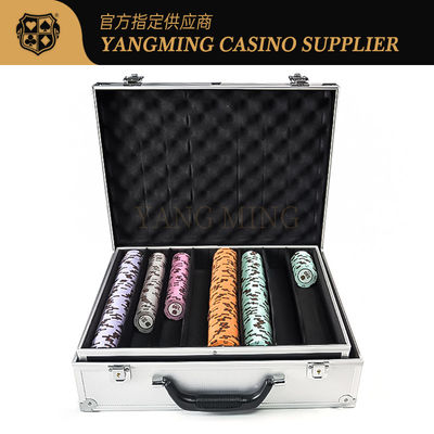 Cassa con chip bloccata in alluminio adatta per il gioco di poker al casinò