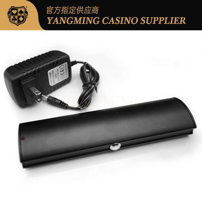 Checker di luce UV di verifica del poker di ricarica wireless nera