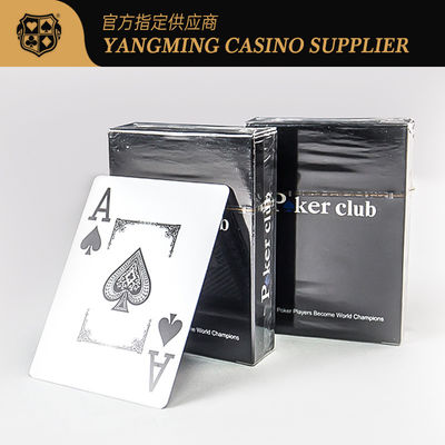 Stampa delle carte da gioco del poker 100% del Texas grande della concorrenza di plastica impermeabile dell'albergo di lusso