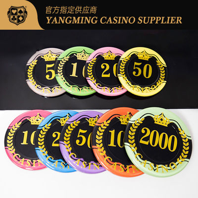 Fabbrica personalizzata 14g Superficie di sabbia di grado casinò personalizzata chip di poker RFID