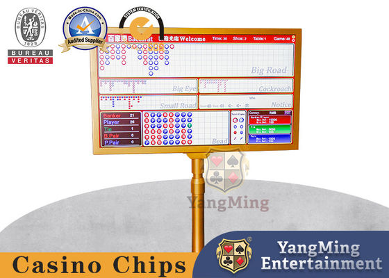 Esposizione su due lati per le strade elettroniche, Rose Gold - telescopico libero placcato del casinò HD 1080P del monitor del computer