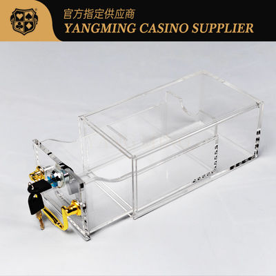 Offerta Speciale: 8 Mazzi di Carte Trasparenti con Scatola con Serratura per Baccarat e Giochi da Tavolo di Poker