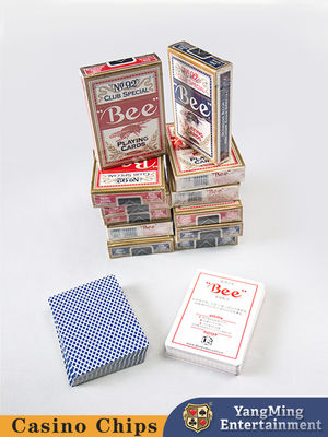 Germania Importazione di fluorescenza Noce nera Rosso Blu Colore Gioco d'azzardo Carte 144 Deck Box