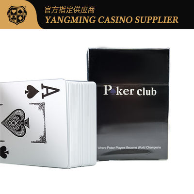 100% PVC impermeabile Texas Hold'em Poker carte da gioco 88 * 63mm Deck Rosso Blu Colore Gambling carte di plastica